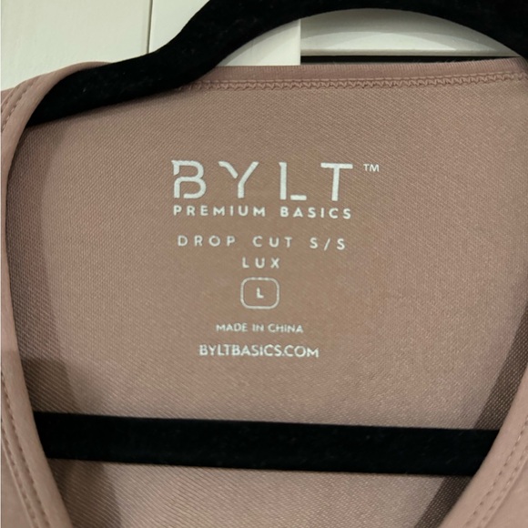 BYLT Premium Basics Blush Colored TShirt (L) - Picture 2 of 5